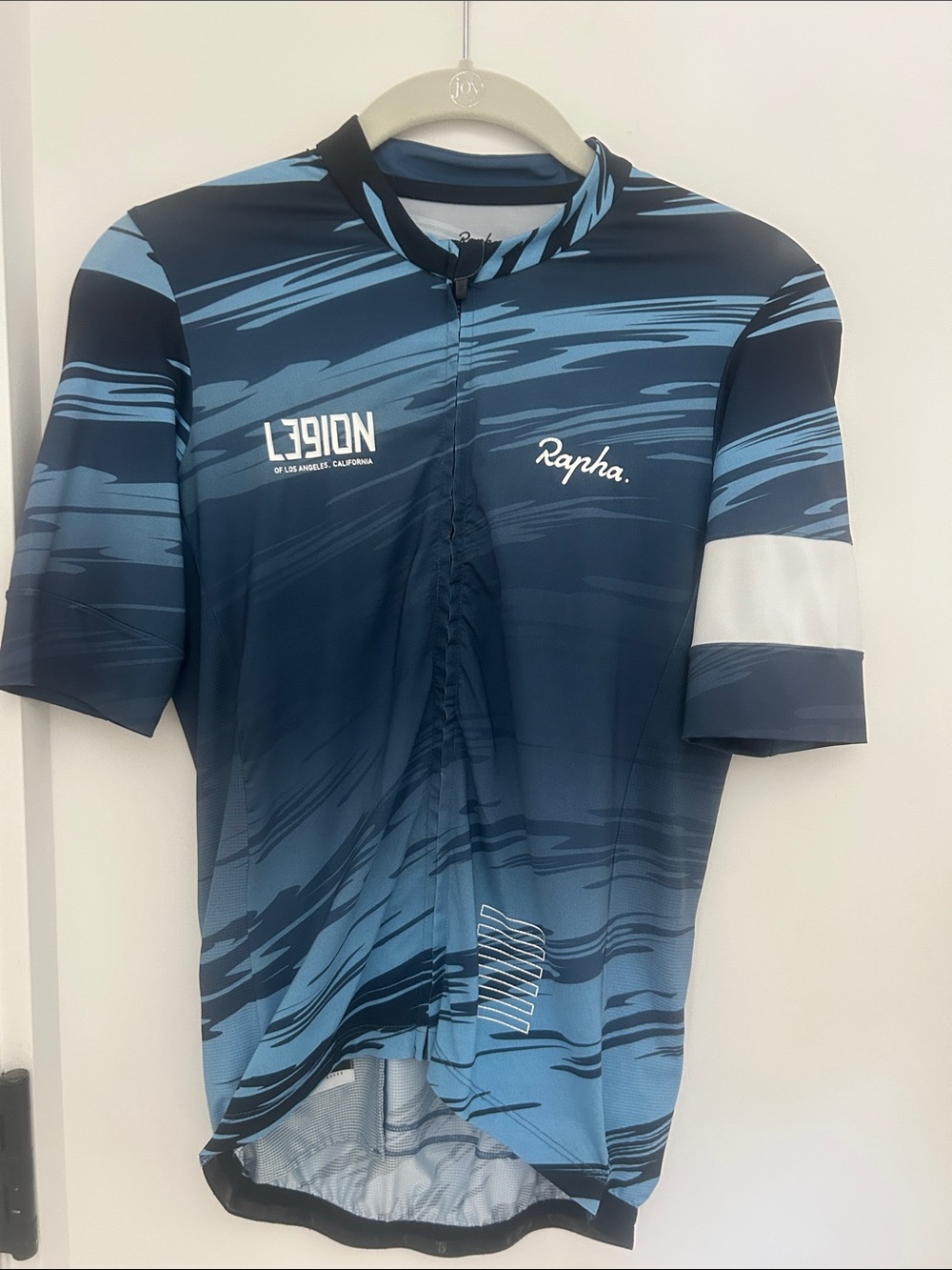 Women's size small Rapha Blue Gradient Legion Cycling Jersey